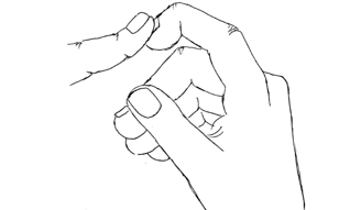 Passive DIP joint flexion
