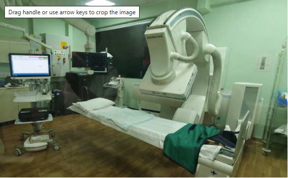Fluoroscopy Department set up for VUD