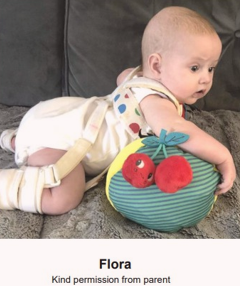 Image of Flora (with kind permission from parent)