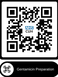 Gentamicin QR code