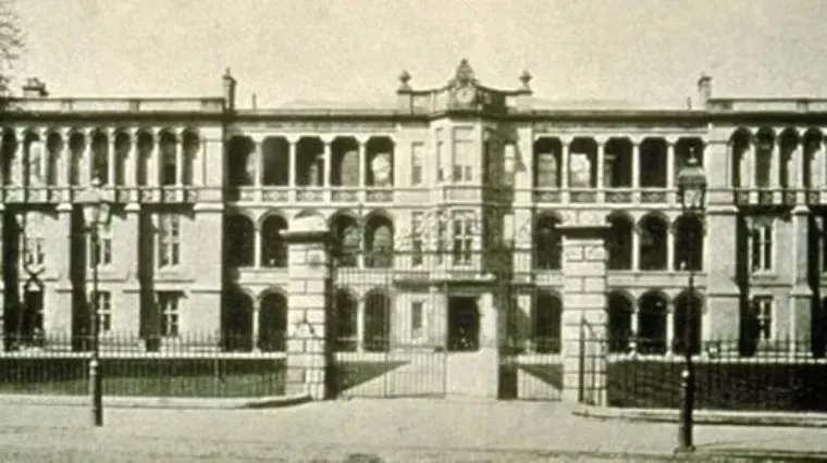 The old Addenbrooke's site based on Trumpington Street, Cambridge