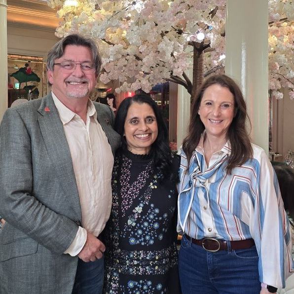 Andrew Barnes, Jean Abraham and Charlotte Lockhart