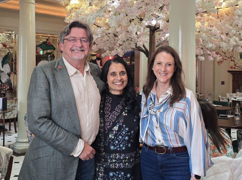 Andrew Barnes, Jean Abraham and Charlotte Lockhart
