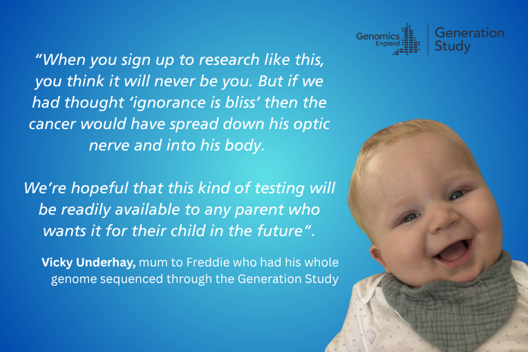 Baby Freddie, Generation Study homepage