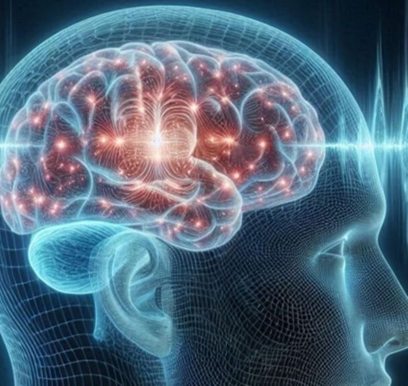 Picture of brain having a stroke by Loaivat on Pixabay