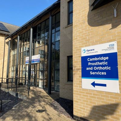 Cambridge Prosthetic and Orthotic Services building frontage
