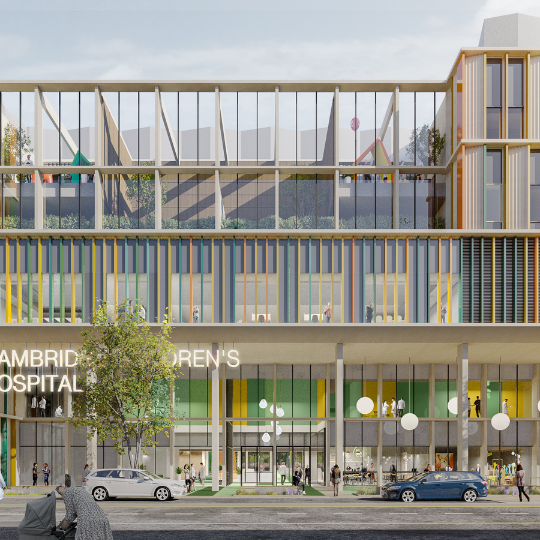 Cambridge Children's Hospital architect picture - October 2021