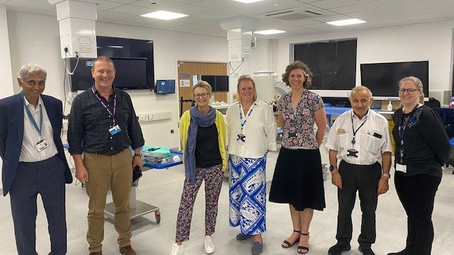 CCH and CCRH teams at Cambridge Surgical Training Centre