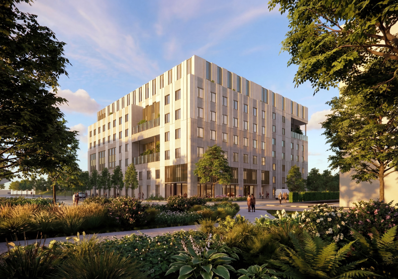 Visualisation of CCRH. Copyright NBBJ