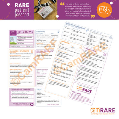 CamRARE patient passport (1600 x 1600 px)
