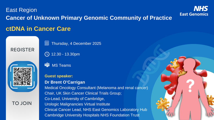 Cancer of Unknown Primary CoP - 4 December 2025