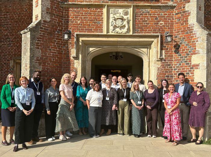 REVERT programme delegates outside Madingley Hall