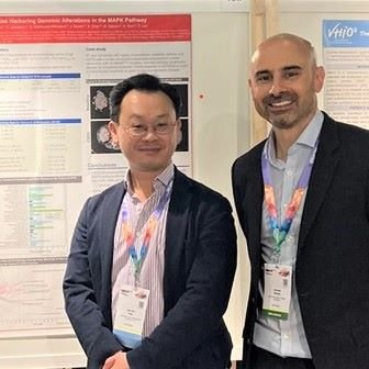Dr Joo Ern Ang and Dr Andrea Biondo credit Astex