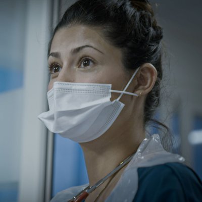 Dr Mariam Imam in resus