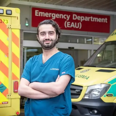 Tirej Brimo outside ED