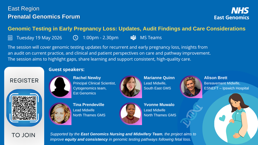 East Prenatal Genomics CoP - 19 May 2026