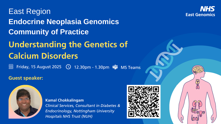 Endocrine Neoplasia Genomics CoP - 15 August 2025
