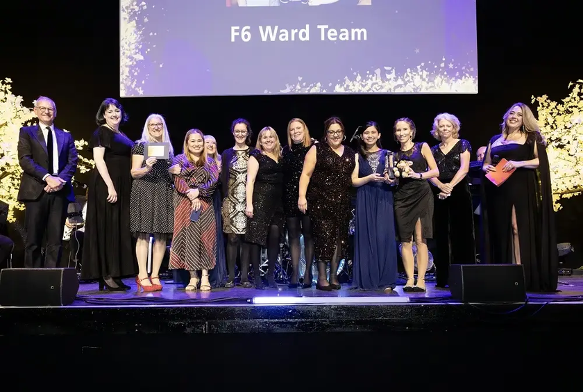 Ward F6 - winners of the 'Together' category