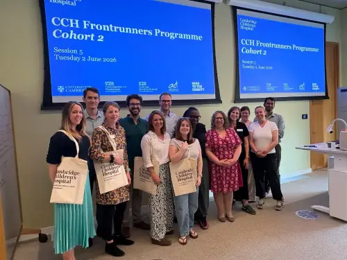A group of staff on the 2026 Frontrunners programme
