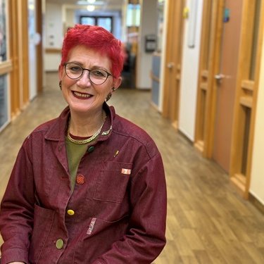 Fiona Carey in an outpatient clinic