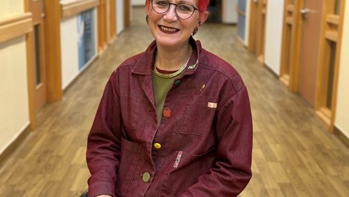 Fiona Carey in an outpatient clinic
