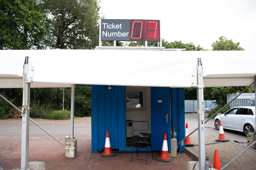Ticket number at newmarket road