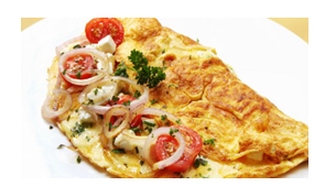 Image of an omelette