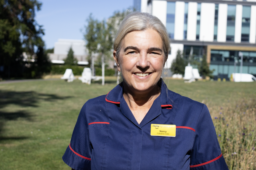 Photo of Nancy Burridge, clinical nurse specialist