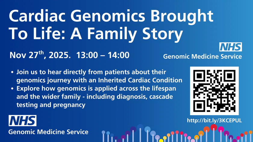 Cardiac Genomics Brought to Life - A Family Story (Lunch and Learn 27 Nov 2025)