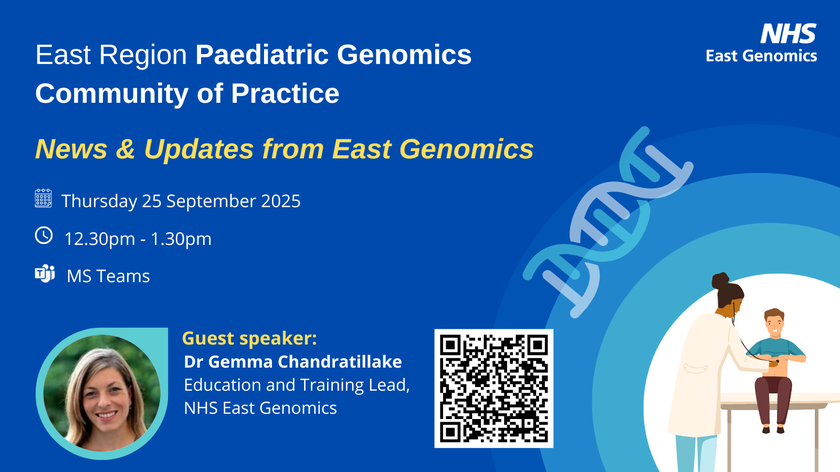 Paediatric Genomics CoP - 25 September 2025