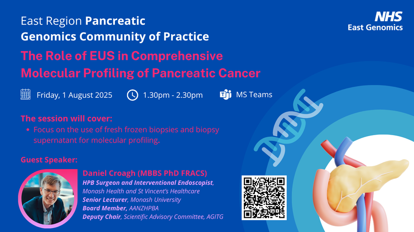 Pancreatic Genomics CoP - 1 August 2025