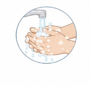 wash hand