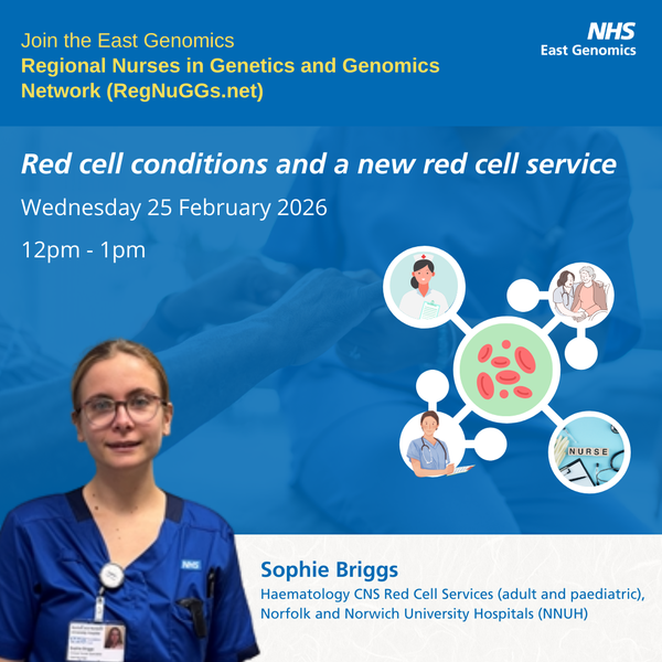 RegNuGGs flyer 25 Feb 2026 - Red Cell Conditions