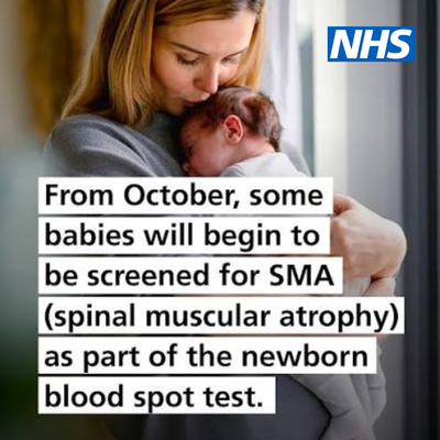 SMA screening from October 2026