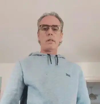 Patient Ian Dove who has recovered from gall bladder surgery