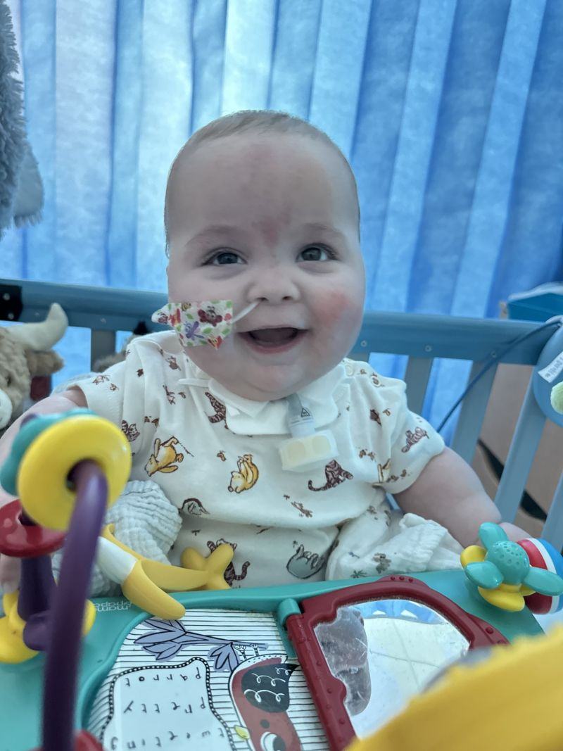 Teddy Wroe in PICU 800 x 1067