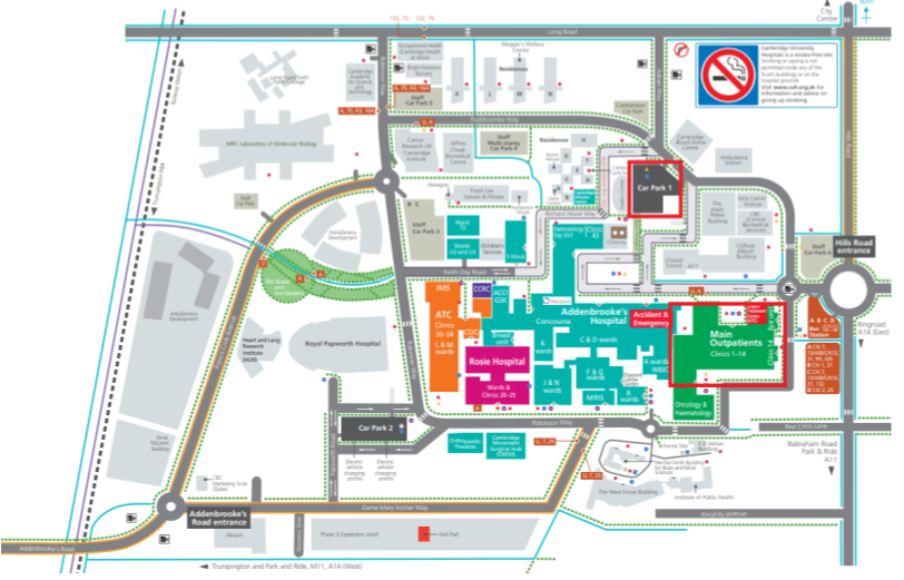 Image showing map with directions