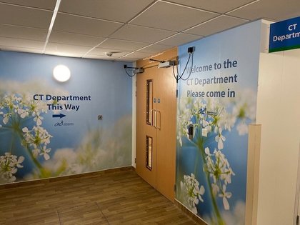 CT department this way