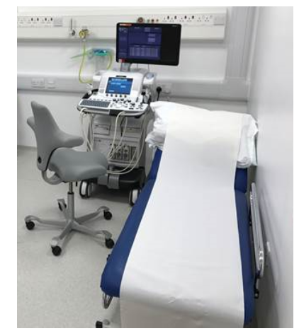 Vascular Studies Unit assessment room