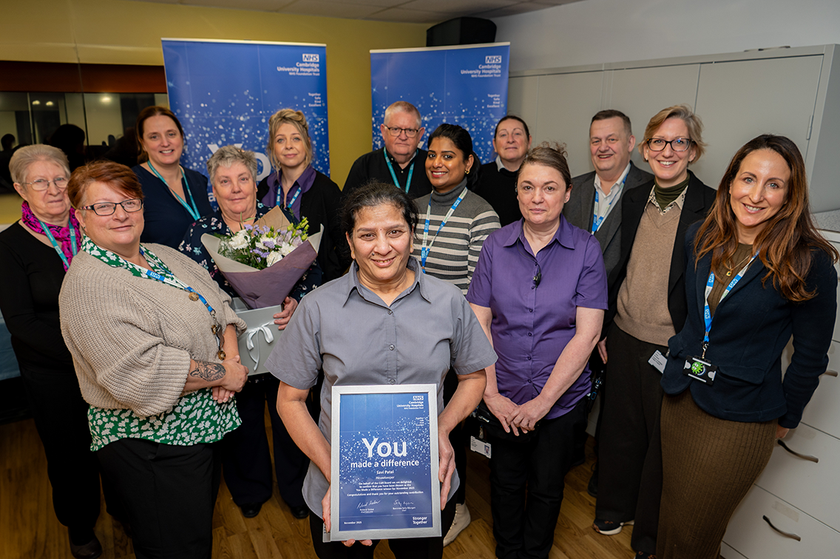 Savi Patel and her team