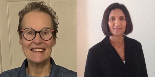 Yolanda Wilcock and Serrita McAuley