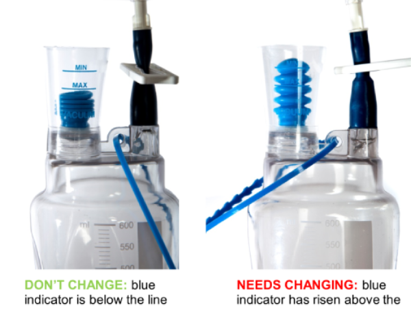 drainage bottle