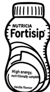 illustration of a bottle of Nutrica Fortisp
