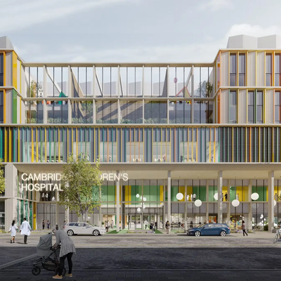Artist's impression of new Cambridge Children's Hospital