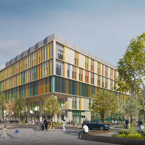 Artist's impression of Cambridge Children's Hospital