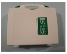 It is essential that your child's emergency kit box is always with your child.'