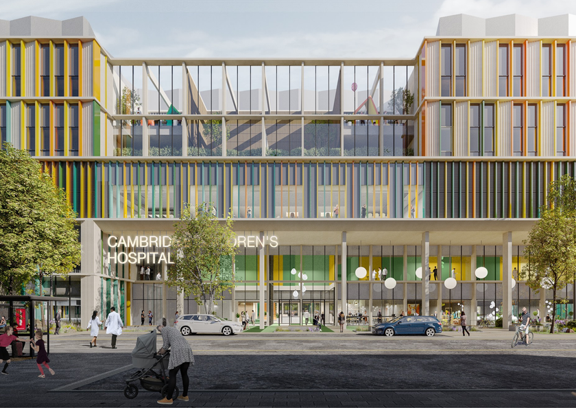 Cambridge Children's Front Entrance Design