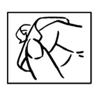 Illustration of the patch being peeled away from the skin.