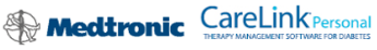 Medtronic and CareLink Personal logos