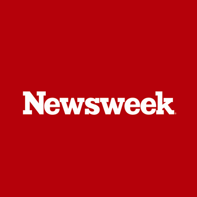Red Newsweek logo on a white background